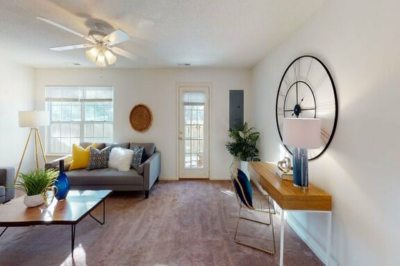 Living room entryway